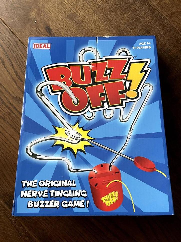 Buzz Off - Buzzerspel voor kinderen, Kinderen en Baby's, Speelgoed | Kinderpuzzels, Nieuw, 4 tot 6 jaar, 10 tot 50 stukjes, Ophalen of Verzenden