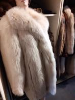 Mega dikke witte echte POLAR FOX bontjas bont jas L/,XL, Ophalen of Verzenden, Zo goed als nieuw, Maat 46/48 (XL) of groter, Wit