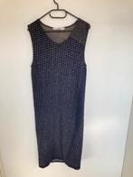 Humanoid blauw met gouden jurk maat L merino wol, Maat 38/40 (M), Customercare@humanoid.nl, HUMANOID Collective B.V., Humanoid