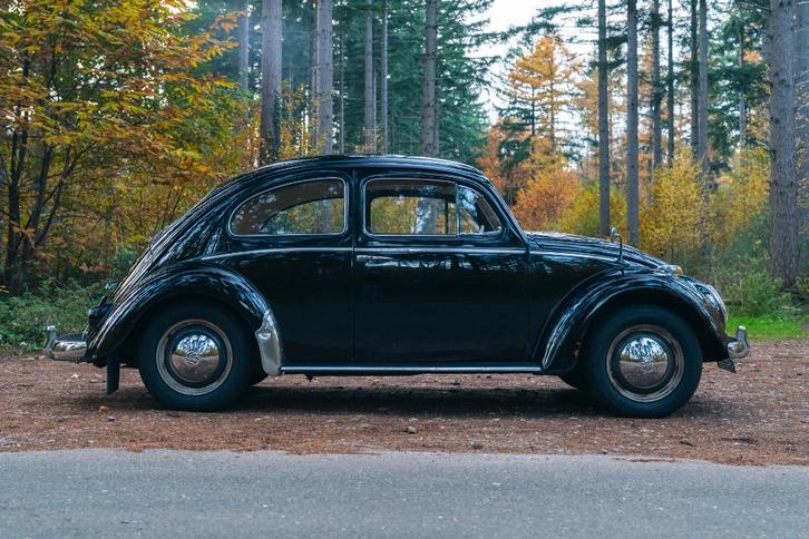 VW Kever 1961 in originele staat, Auto's, Oldtimers, Particulier, Volkswagen, Benzine, Handgeschakeld, Zwart, Ophalen