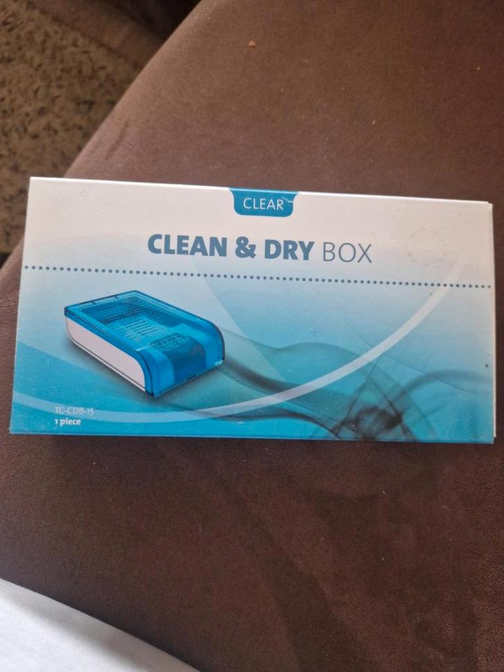Clean & Dry Box - Hoortoestel Droogbox, Witgoed en Apparatuur, Persoonlijke-verzorgingsapparatuur, Nieuw, Overige typen, Ophalen of Verzenden