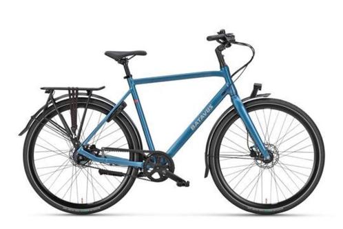 Nieuwe Batavus Dinsdag Exclusive Plus Blue H57 11 versn. met, Fietsen en Brommers, Fietsen | Heren | Herenfietsen, Nieuw, Batavus
