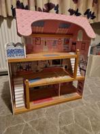 Leuk poppenhuis in Vleuten, Kinderen en Baby's, Speelgoed | Poppenhuizen, Ophalen, Zo goed als nieuw, Poppenhuis