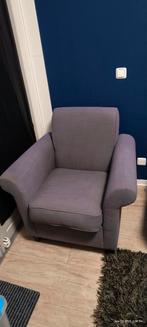Grijze fauteuil, Huis en Inrichting, Fauteuils, Gebruikt, 75 tot 100 cm, Ophalen of Verzenden, 75 tot 100 cm