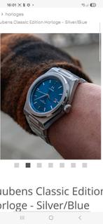 HUUBENS herenhorloge nieuw in doos!, Sieraden, Tassen en Uiterlijk, Horloges | Heren, Ophalen of Verzenden, Nieuw, Staal, Overige merken