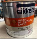 2,5 ltr bl rezisto satin 9001, Wit, Nieuw, Ophalen of Verzenden, Lak