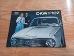 dkw auto union F102 folder, Boeken, Ophalen of Verzenden, Zo goed als nieuw, Overige merken
