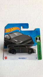 Hotwheels Tesla model Y antraciet nieuw in blister, Nieuw, Ophalen of Verzenden