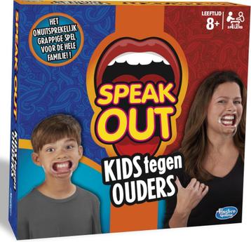 Hasbro ''Speak Out'' ''Kids Tegen Ouders'' Spel beschikbaar voor biedingen