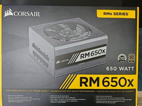 Corsair RM650x modulaire voeding, Computers en Software, Pc- en Netwerkkabels, Zo goed als nieuw, Ophalen of Verzenden