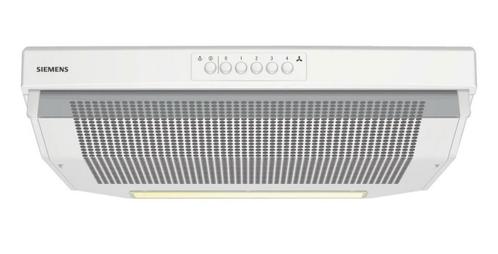 Siemens LU17122 luchtafvoer/recirculatie afzuigkap 60 cm, Witgoed en Apparatuur, Afzuigkappen, Gebruikt, Vrijstaand, Wandschouwkap