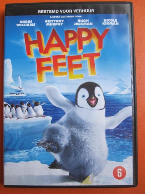 Happy Feet (2006), Cd's en Dvd's, Dvd's | Tekenfilms en Animatie, Zo goed als nieuw, Amerikaans, Tekenfilm, Vanaf 6 jaar, Ophalen of Verzenden