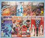 CAPTAIN AMERICA AND THE MIGHTY AVENGERS #1 - #9. COMPLETE., Complete serie of reeks, Ophalen of Verzenden, Zo goed als nieuw, Amerika