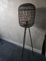 Vloerlamp bamboehout 135cm hoog diameter 33cm, Huis en Inrichting, Ophalen of Verzenden, Nieuw, Metaal, 150 tot 200 cm