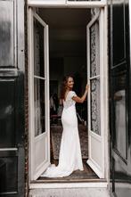 Boho Trouwjurk Maat 38 - Diana Bruidshuis, Ophalen of Verzenden, Zo goed als nieuw, Wit, Trouwjurk