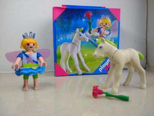Playmobil Elfje met eenhoorn (4692), Kinderen en Baby's, Speelgoed | Playmobil, Gebruikt, Complete set, Ophalen of Verzenden