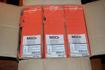 Partij doorsteekankers maat M20x160 mm RVS beschikbaar voor biedingen