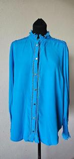 blauw blouse van Nukus maat L (29625), Verzenden, Blauw