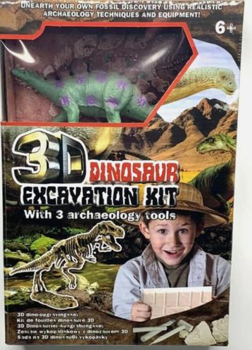 Dinosaurus opgraaf set - Excavation Kit Fossil Skeleton beschikbaar voor biedingen