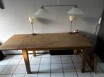 Eetkamertafel, Huis en Inrichting, Tafels | Eettafels, Ophalen, 50 tot 100 cm, Zo goed als nieuw, 150 tot 200 cm