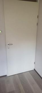 2 rechts draaiend opdekdeuren met beslag, Ophalen, Binnendeur, 200 tot 215 cm