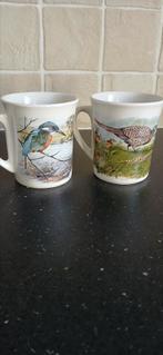 2 leuke mokken met dieren, Ophalen of Verzenden, Zo goed als nieuw, Overige stijlen, Kop(pen) en/of Schotel(s)