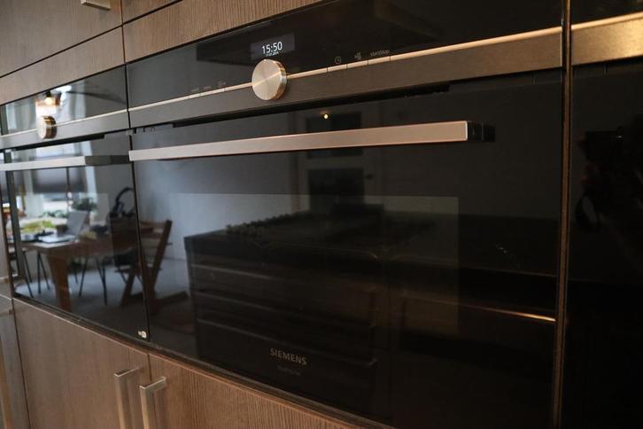 Siemens iQ700 Oven - 45 cm - zwart - CB875G0B2, Witgoed en Apparatuur, Ovens, Gebruikt, Inbouw, 45 tot 60 cm, Ophalen