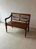 Houten bankje, Antiek en Kunst, Antiek | Meubels | Stoelen en Banken, Ophalen