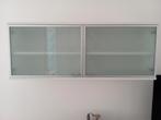 Interstar wandmeubel hangend met melkglas deurtjes, Huis en Inrichting, Ophalen, Zo goed als nieuw, 25 tot 50 cm, Minder dan 100 cm