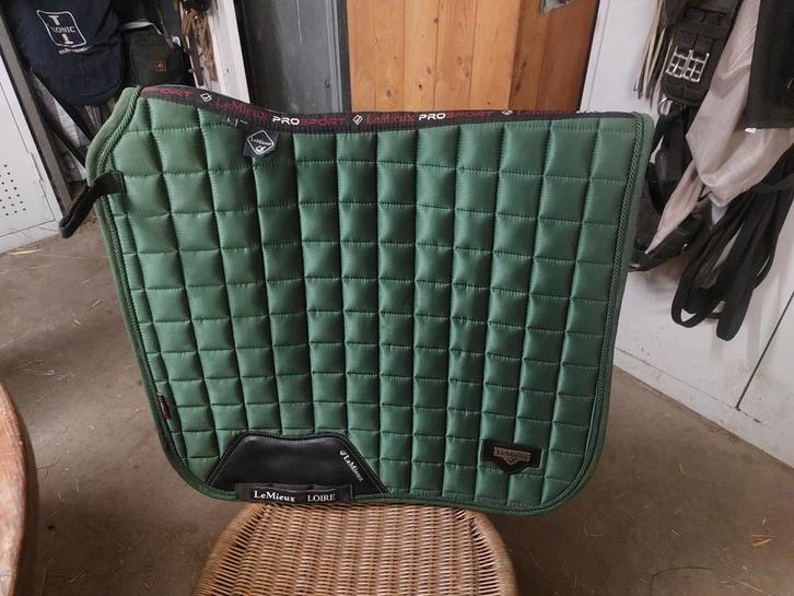 Lemieux Loire Hunter Green Dressuur Full, Dieren en Toebehoren, Paarden en Pony's | Dekens en Dekjes, Zo goed als nieuw, Dekje