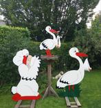 Verhuur geboortebord/ooievaar 6 week voor 25,-, Ophalen, Zo goed als nieuw, Geboorte of Huwelijk