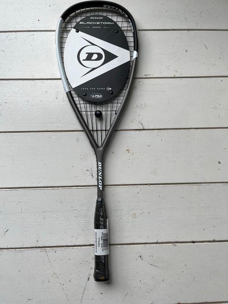 Dunlop Blackstorm Titanium 4.0 HL Squash Racket, Sport en Fitness, Squash, Nieuw, Racket, Met hoes, Ophalen of Verzenden