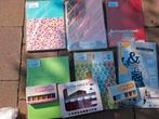 Pretpakket: partij papier en glitters, Ophalen of Verzenden, Zo goed als nieuw, Papier of Karton, Overige merken