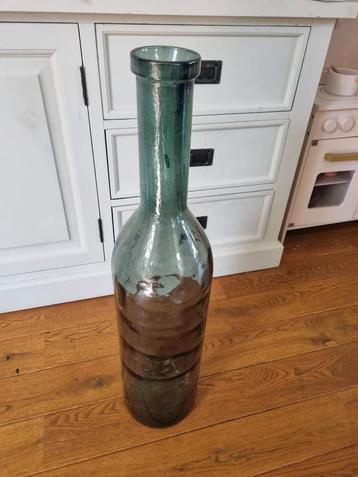 Decoratieve grote fles / vaas  (mica) beschikbaar voor biedingen