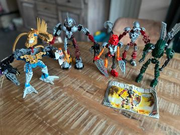 Verschillende Lego Bionicle Sets beschikbaar voor biedingen