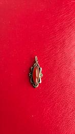 835 zilver hanger met carneool steen, Ophalen of Verzenden, Gebruikt, Rood