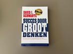 Succes door groot denken - Een unieke manier om uw ..., Ophalen of Verzenden, Zo goed als nieuw, David J. Schwartz