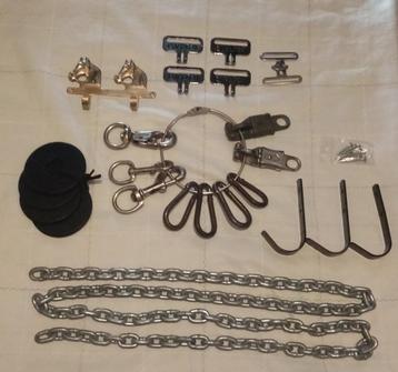 Veel diverse haakjes, ketting, bitringen & meer vanaf €1!  beschikbaar voor biedingen