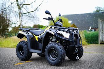 Kymco MXU 300 BLACK EDITION Landbouw quad (T-rijbewijs) beschikbaar voor biedingen