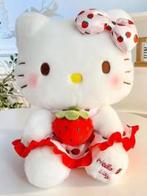 Hello Kitty luxe knuffel Rood met aardbei (23cm), Kinderen en Baby's, Speelgoed | Knuffels en Pluche, Ophalen of Verzenden, Nieuw
