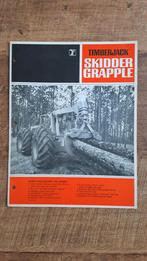 Folder TIMBERJACK bosbouw trekker, tractor, Skidder grijper, Ophalen of Verzenden, Zo goed als nieuw, Folder