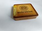 Willem II Wilde Havana Tobacco Sigarendoosje Blik, Verzamelen, Blikken, Overige merken, Gebruikt, Overige, Ophalen of Verzenden