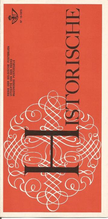 FDC 13/1973 23-06-73 HISTORISCHE reeks van 6 zegels (NL) .. beschikbaar voor biedingen