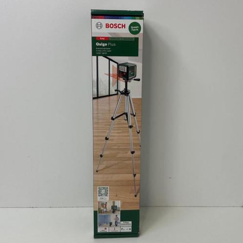 Bosch Quigo Plus Kruislijnlaser met statief | NIEUW, Doe-het-zelf en Verbouw, Meetapparatuur, Nieuw