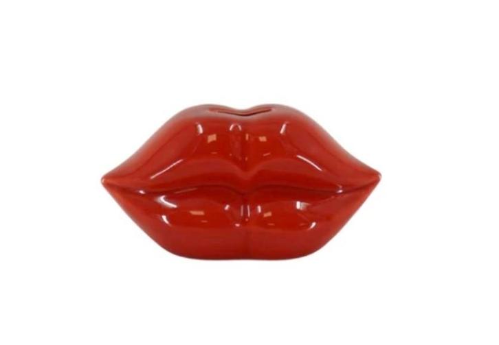 Spaarpot lippen, Huis en Inrichting, Woonaccessoires | Overige, Nieuw, Ophalen of Verzenden