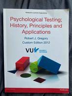Psychological Testing (Custom) Gregory/Luman, Ophalen of Verzenden, Beta, Zo goed als nieuw, WO