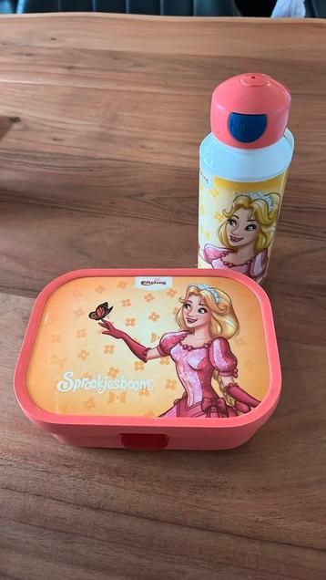 Mepal Efteling Sprookjesboom broodtrommel en pop up beker beschikbaar voor biedingen