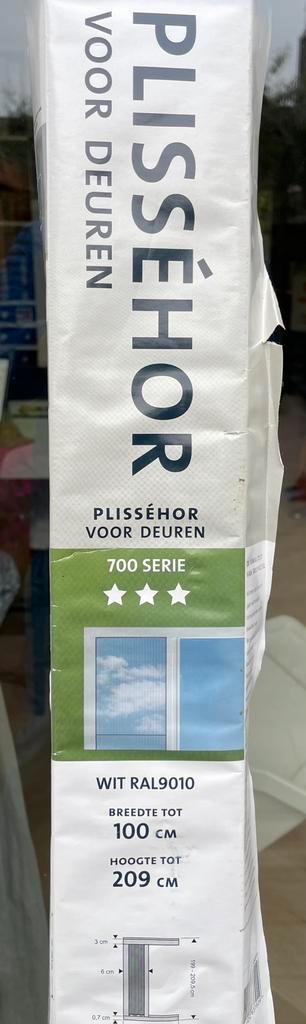 Plissé hordeur Bruynzeel 700 serie ral9010 209x100 beschikbaar voor biedingen