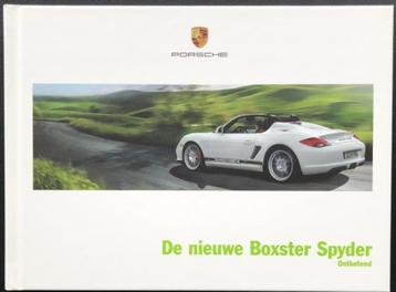 Porsche De nieuwe Boxster Spyder 987/II NL 06/09 NIEUW beschikbaar voor biedingen