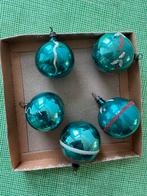 Set van 5 stuks kerstballen., Ophalen of Verzenden, Zo goed als nieuw